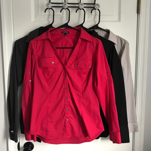 Express Tops - Express Dress Shirt Bundle